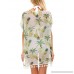 Women Chiffon Beachwear Cover up Cardigan Swimsuit Stylish Tassel Bathing Suit Cover ups Pineapple B07CW12L6B